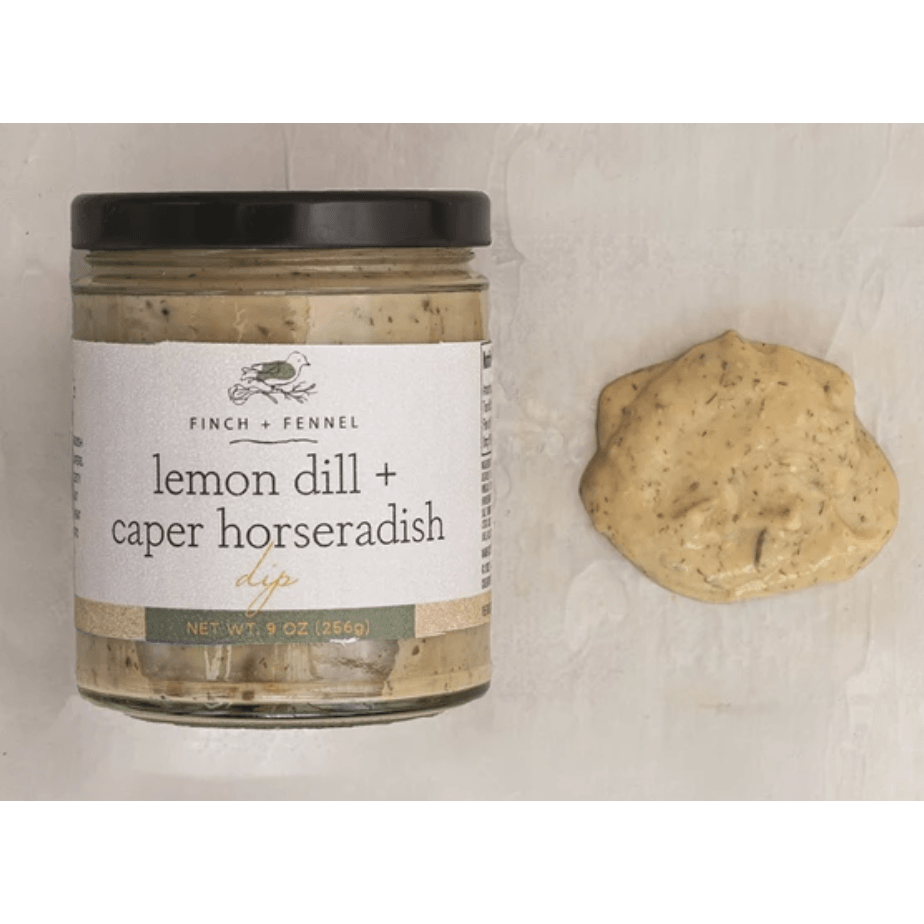 Lemon Dill + Caper Horseradish Dip - Something Splendid Co.