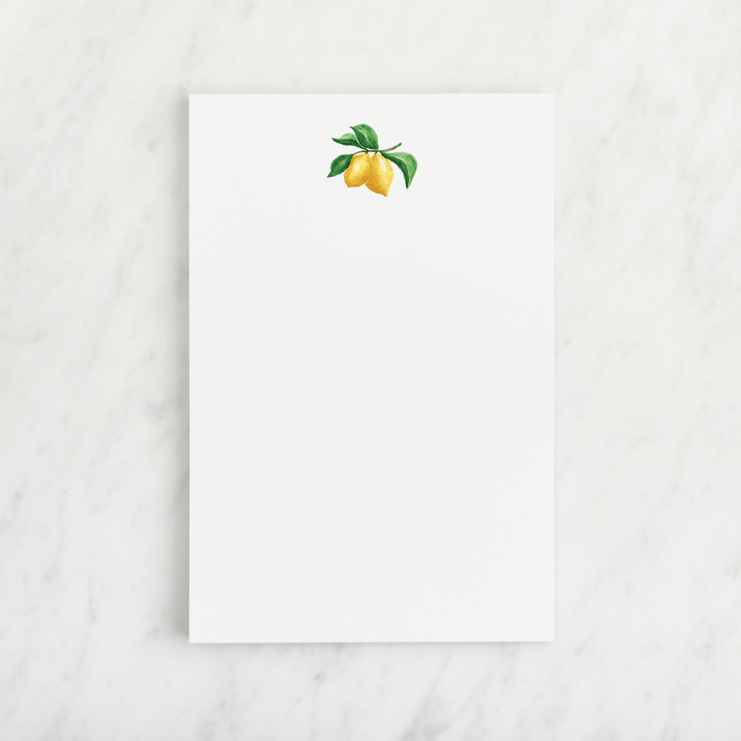 Lemon Notepad - Something Splendid Co.