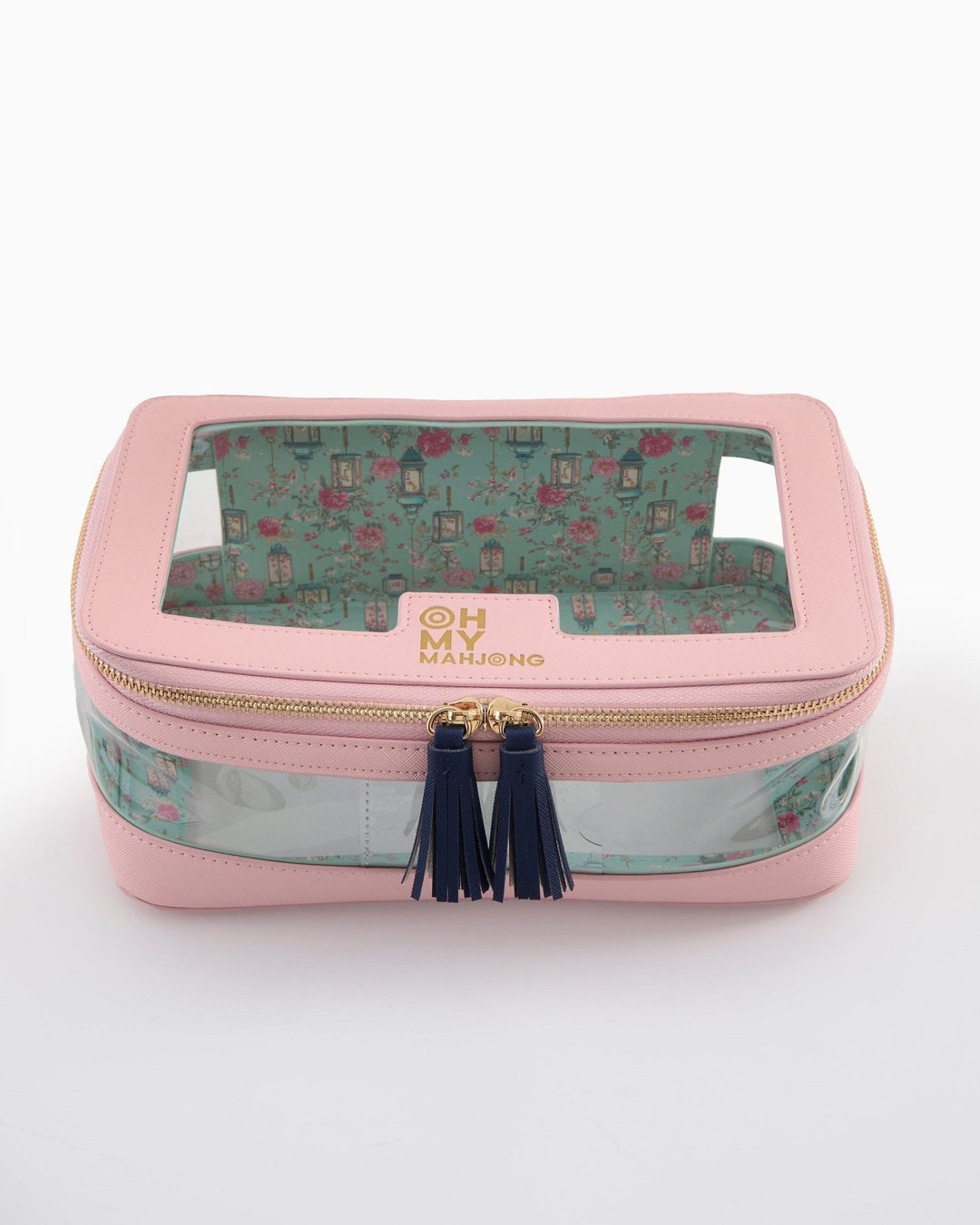 Light Pink Mahjong Tile Storage Bag - Something Splendid Co.