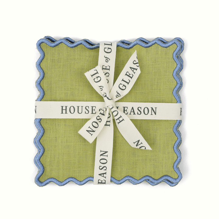 Limerick Linen Square Cocktail Napkins - Set of 4 - Something Splendid Co.
