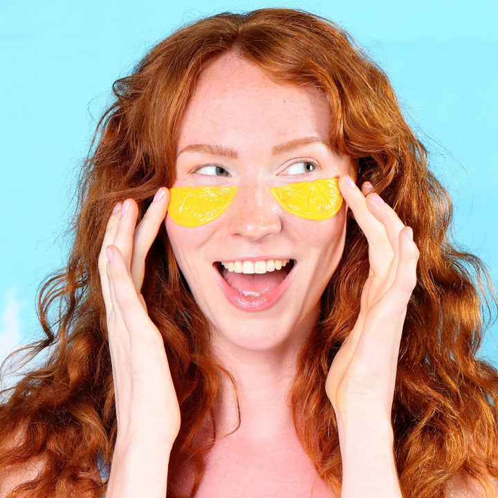 Limoncello Brightening Eye Patches l 10Pk l Summer Edition - Something Splendid Co.
