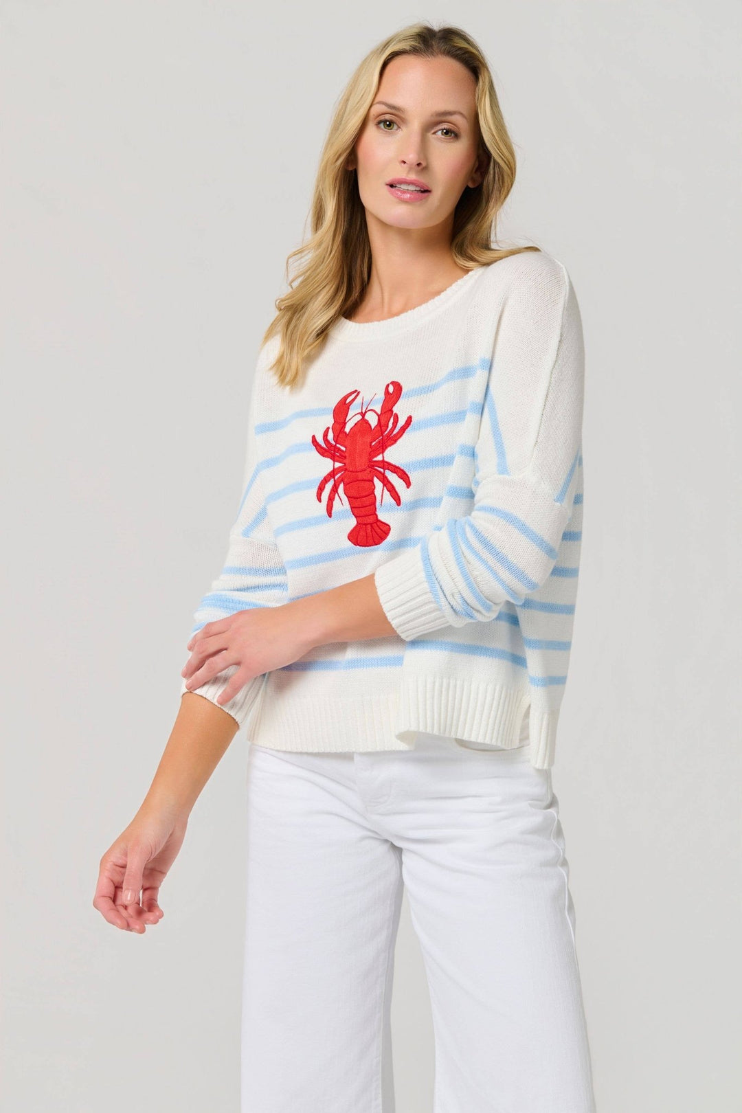 Lobster Relaxed Fashion Fit Sweater - Medium - Something Splendid Co.