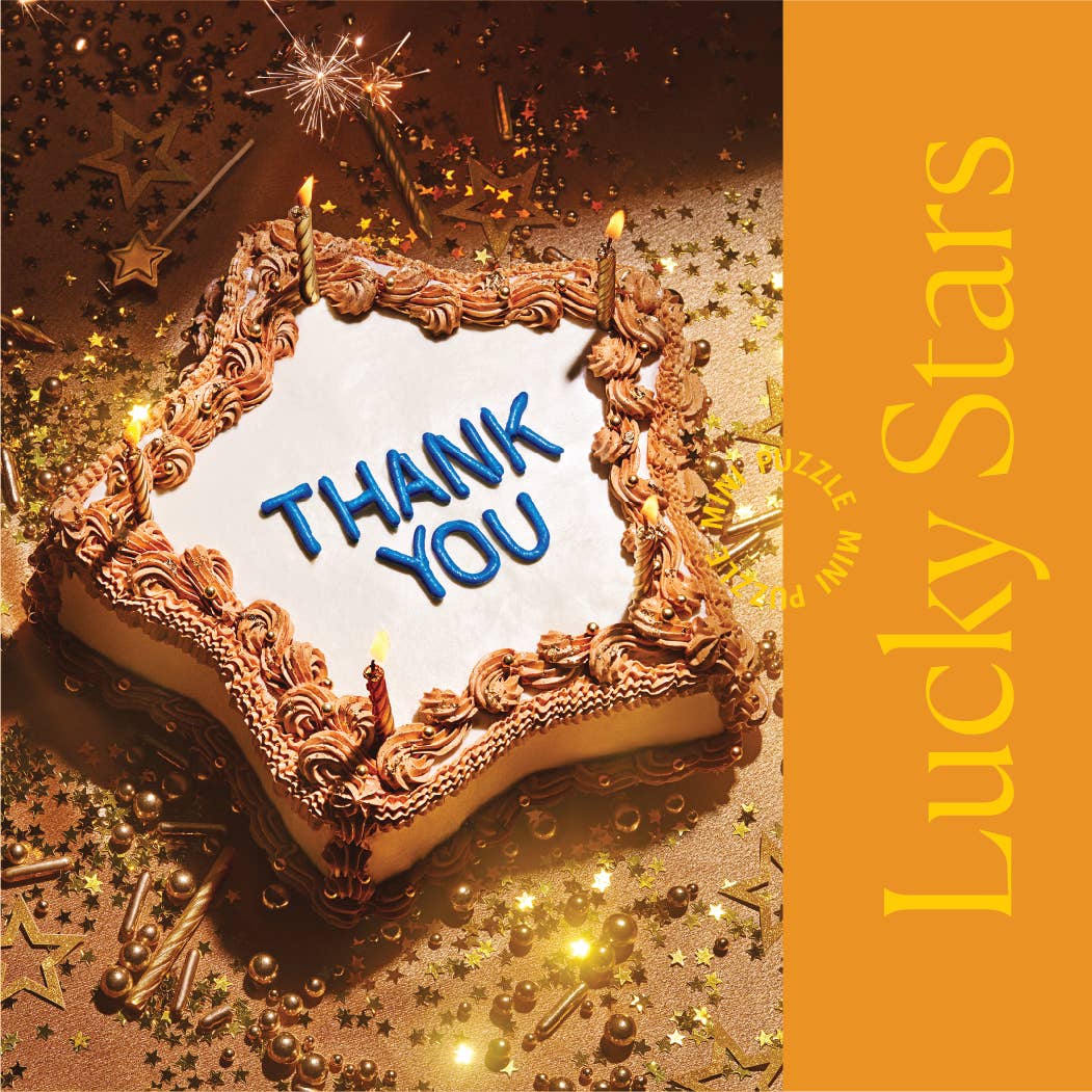 Lucky Stars | Thank You Mini Puzzle - Something Splendid Co.