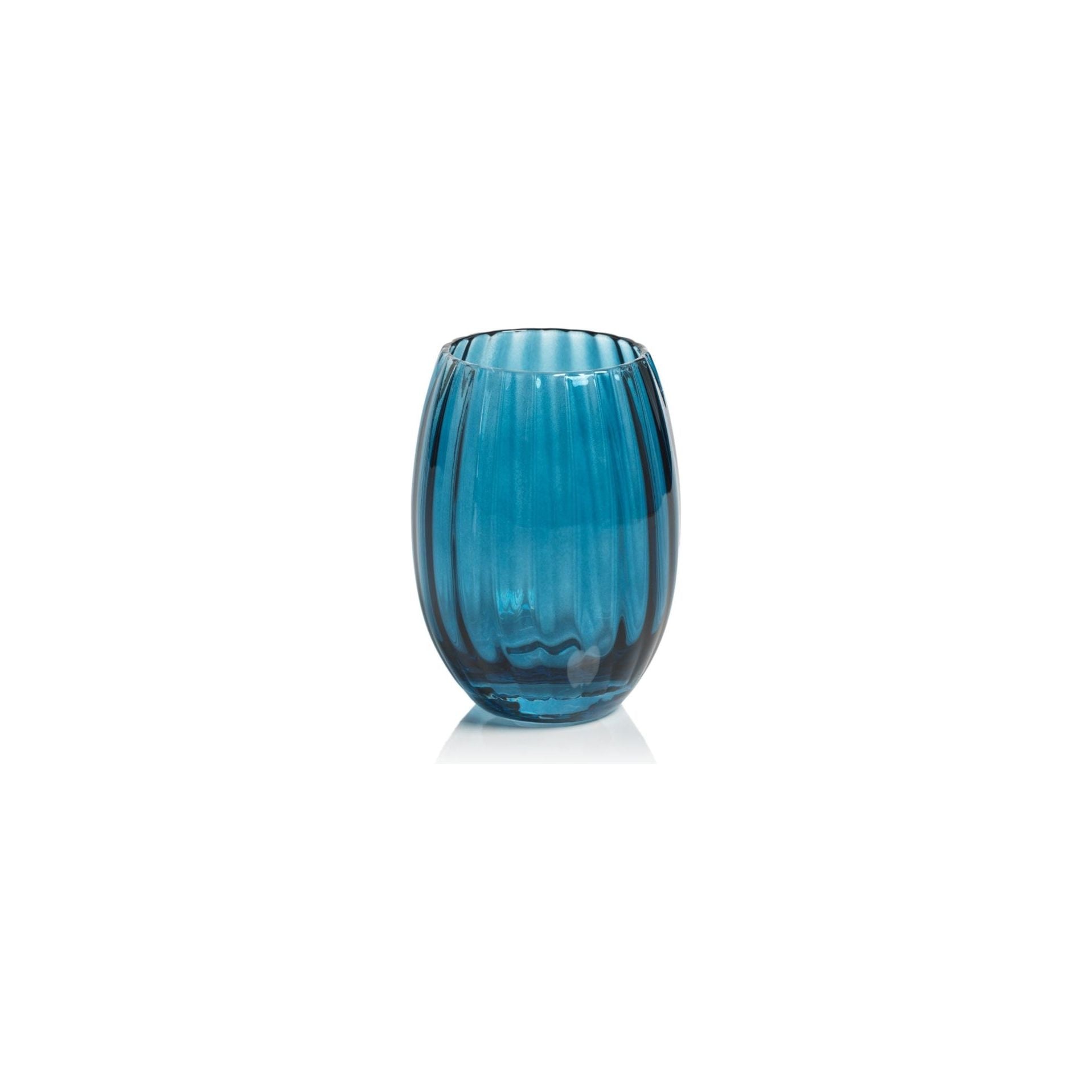 Something Splendid Co. Madeleine Optic Stemless Wine Glasses - Thumbnail 4