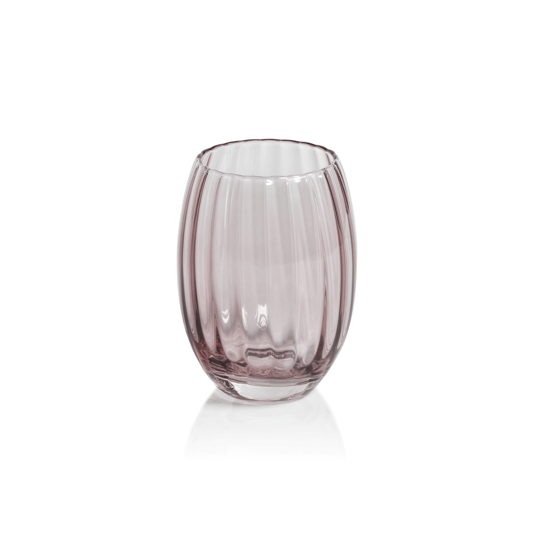 Madeleine Optic Stemless Glass - Wine - Something Splendid Co.