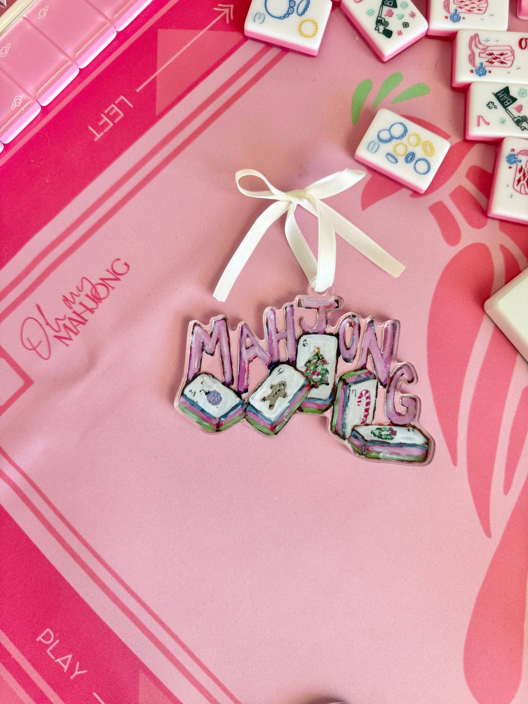 "Mahjong Christmas" ornament - Something Splendid Co.