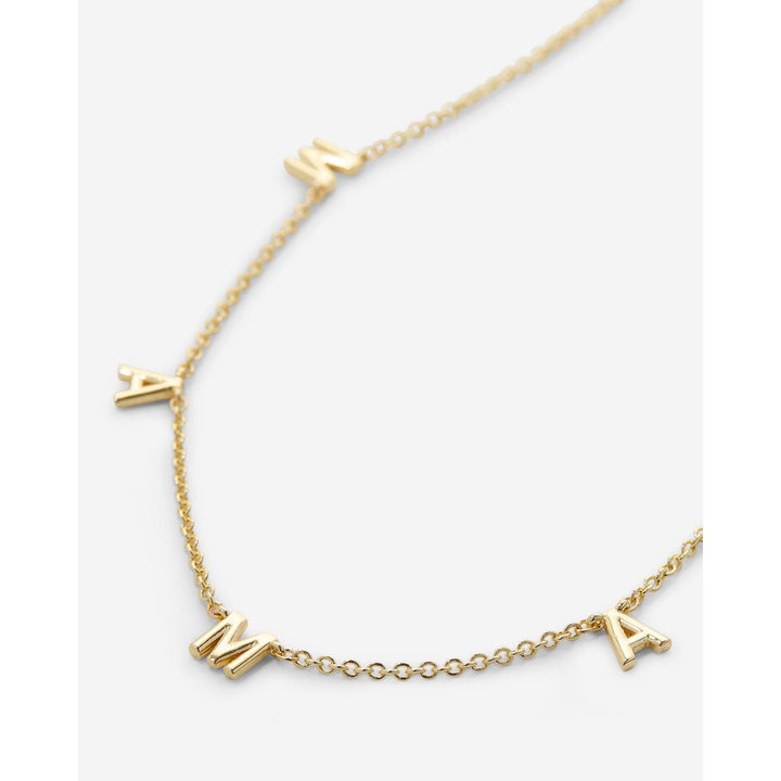 Mama Necklace - 14k Gold - Something Splendid Co.