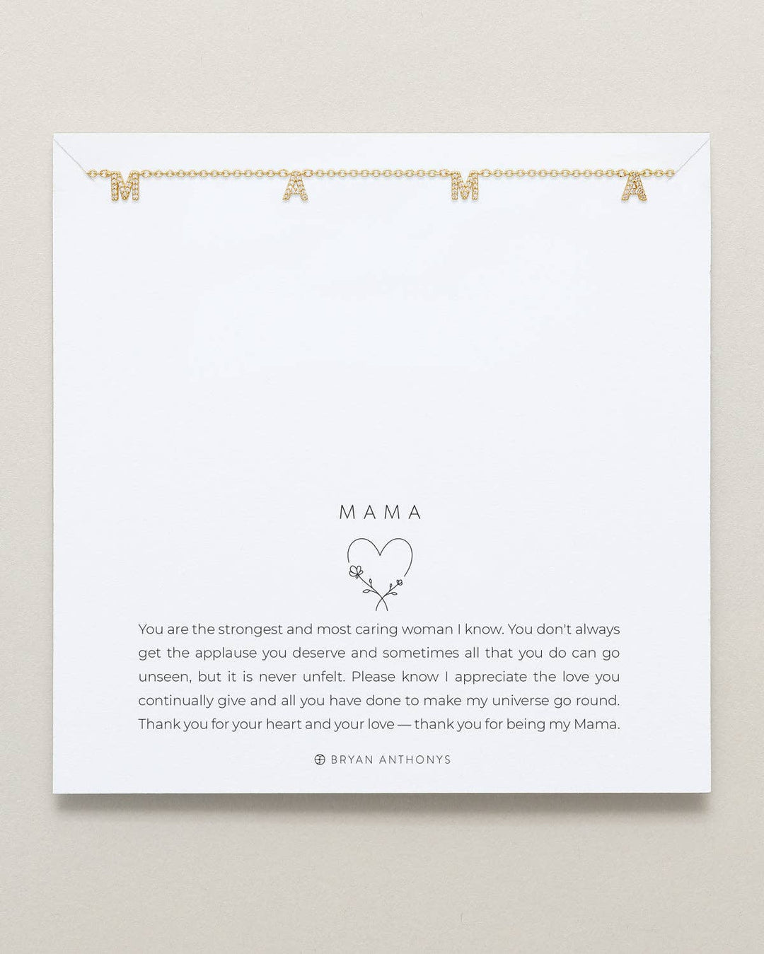 Mama Necklace - Something Splendid Co.