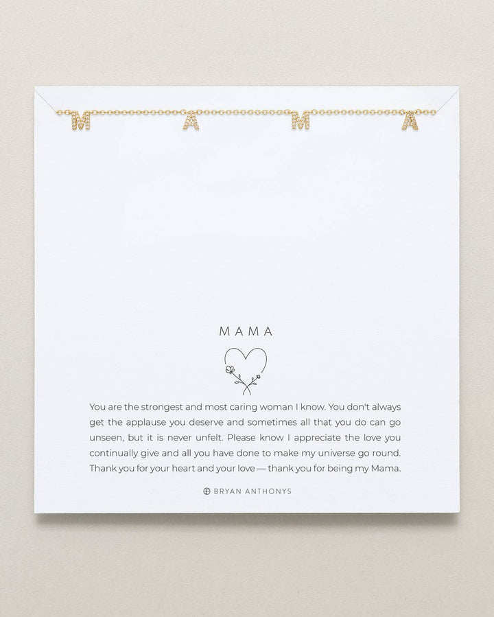 Mama Necklace - Something Splendid Co.