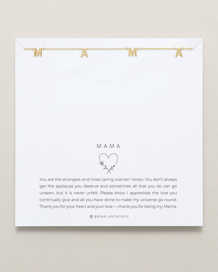 Mama Necklace - Something Splendid Co.