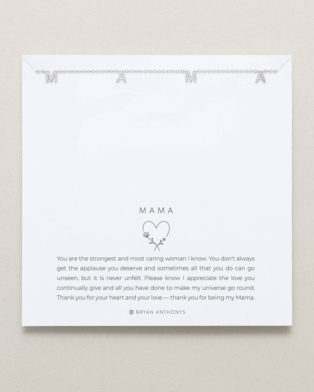 Mama Necklace - Something Splendid Co.