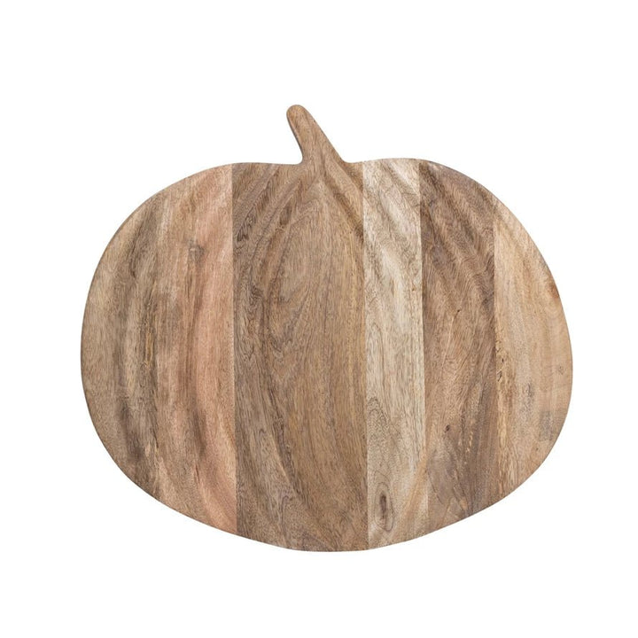 Mango Wood Pumpkin Cheese / Cutting Board - Something Splendid Co.