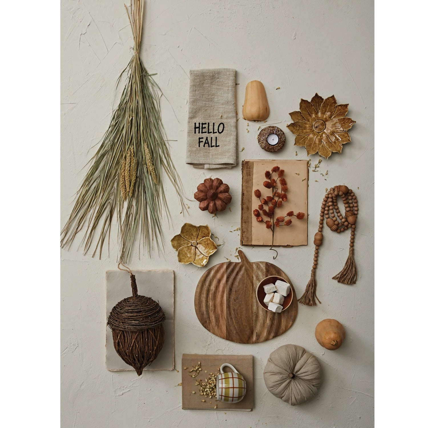 Mango Wood Pumpkin Cheese / Cutting Board - Thumbnail 5