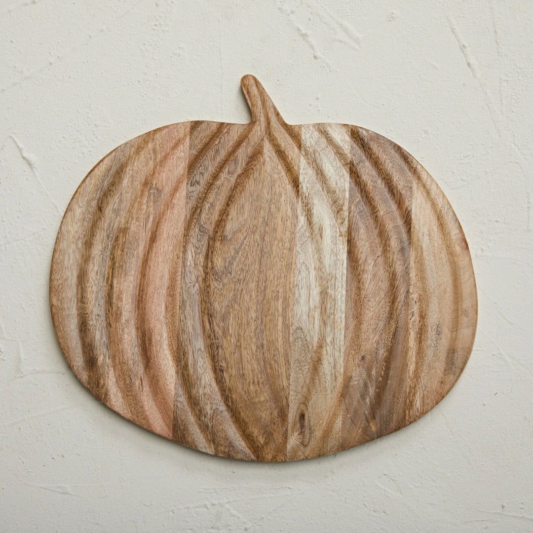 Mango Wood Pumpkin Cheese / Cutting Board - Something Splendid Co.