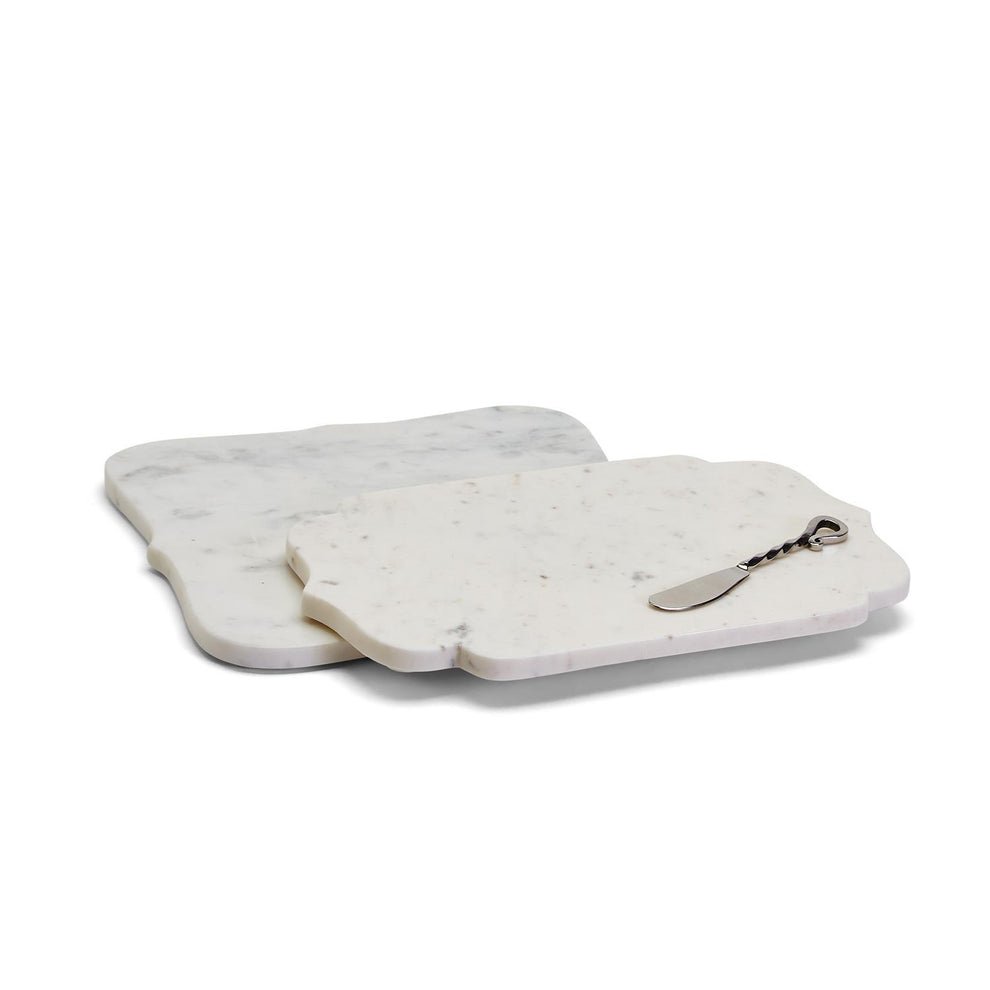 Marble Arabesque Serving Tray with Spreader - Something Splendid Co.