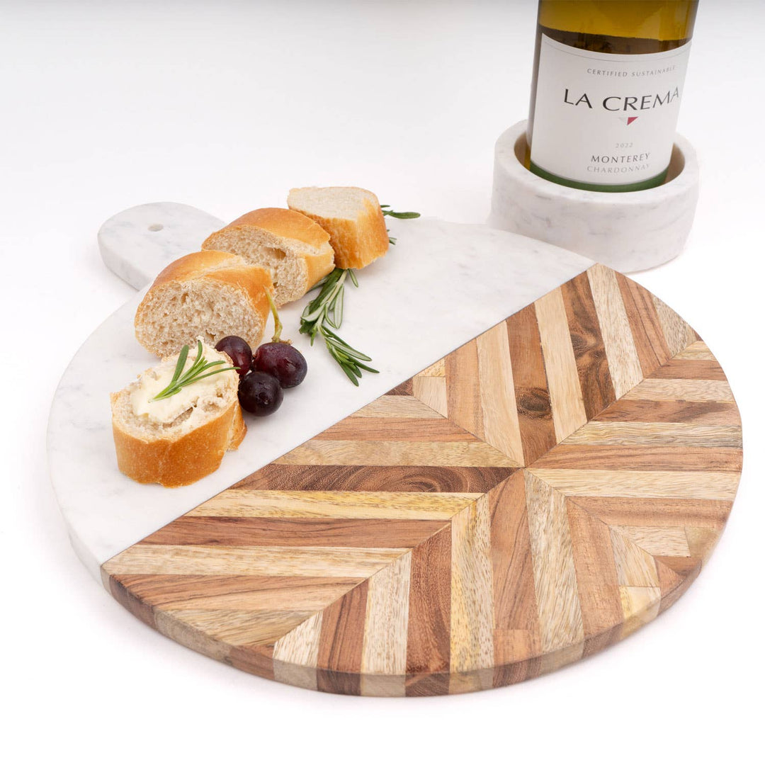 Marble Champagne & Wine Coaster - Something Splendid Co.