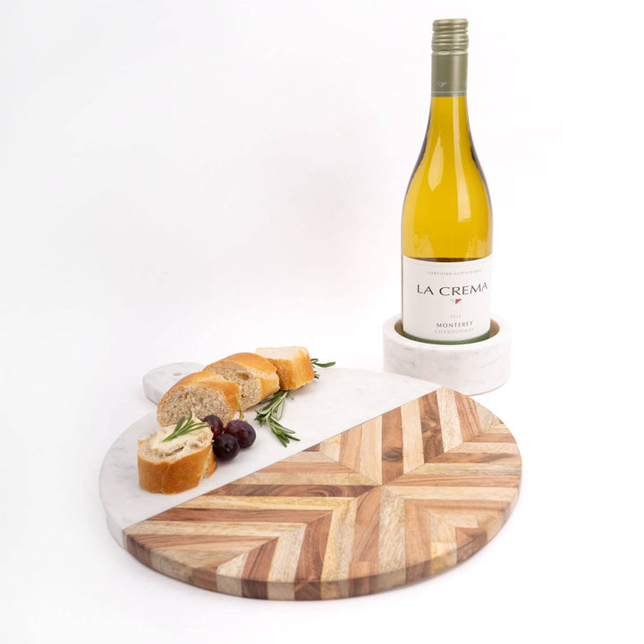 Marble Champagne & Wine Coaster - Something Splendid Co.