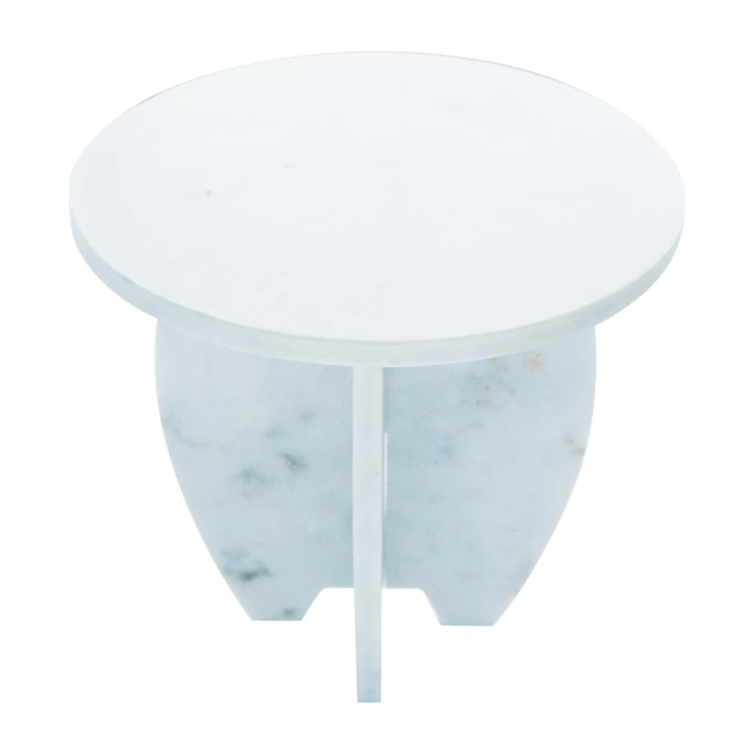 Marble Pedestal with Interlocking Base | Medium - Something Splendid Co.