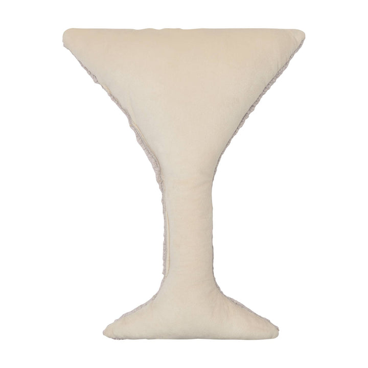 Martini Glass Shaped Hook Pillow - Ampersand - Something Splendid Co.