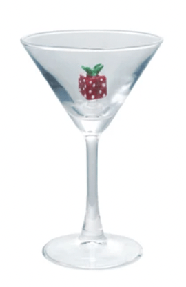 Martini Glasses with Holiday Figures, 8 Styles - Something Splendid Co.