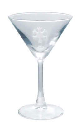 Martini Glasses with Holiday Figures, 8 Styles - Something Splendid Co.