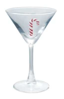 Martini Glasses with Holiday Figures, 8 Styles - Something Splendid Co.