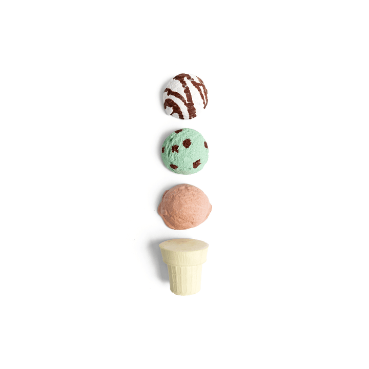 Maxie's Minty Ice Cream Cone Handmade Sidewalk Chalk - Something Splendid Co.