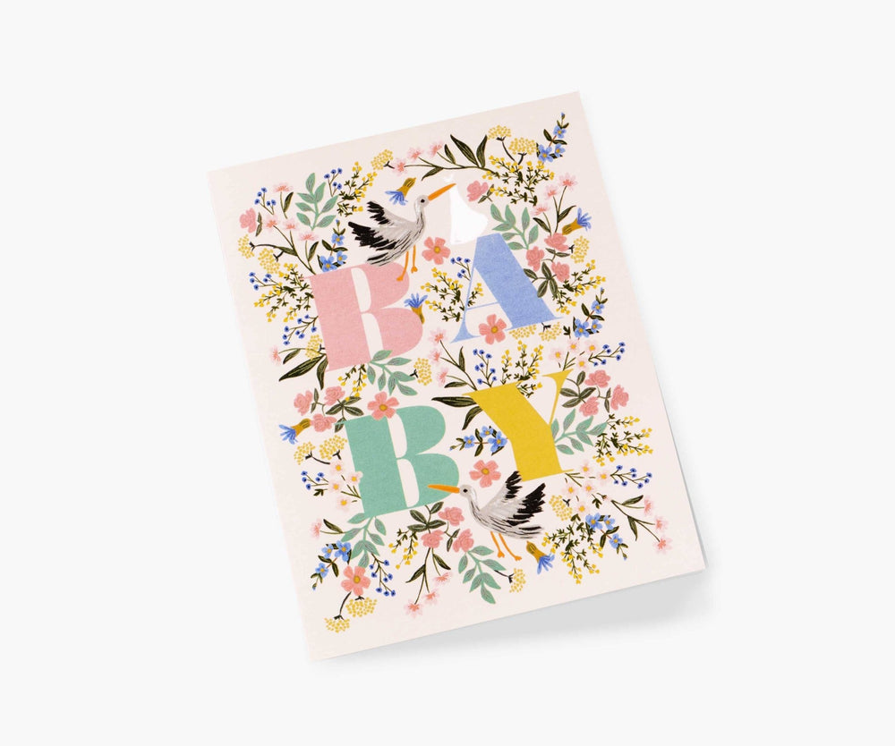 Mayfair Baby Card - Something Splendid Co.