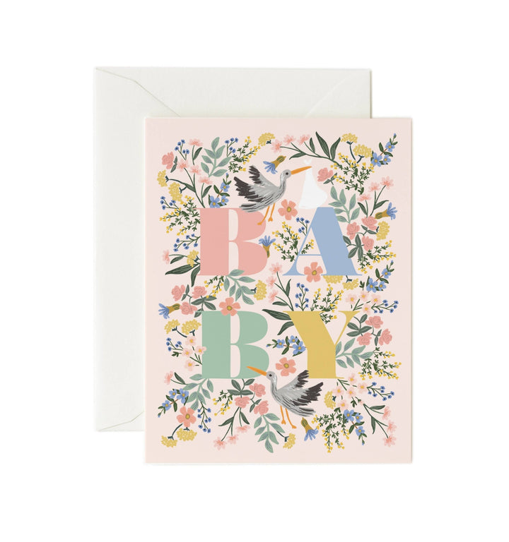 Mayfair Baby Card - Something Splendid Co.