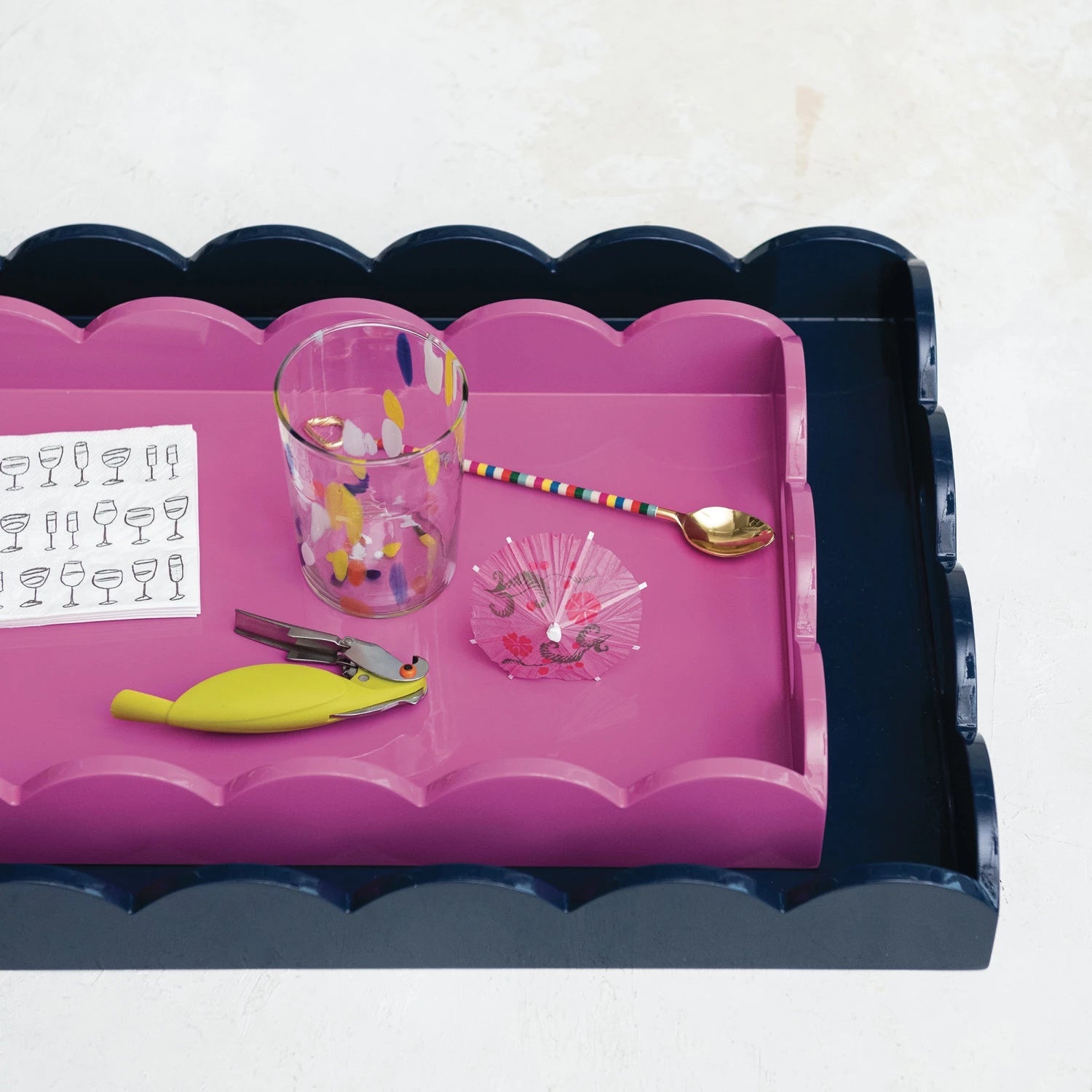 Something Splendid Co. Scalloped Tray - Thumbnail 2