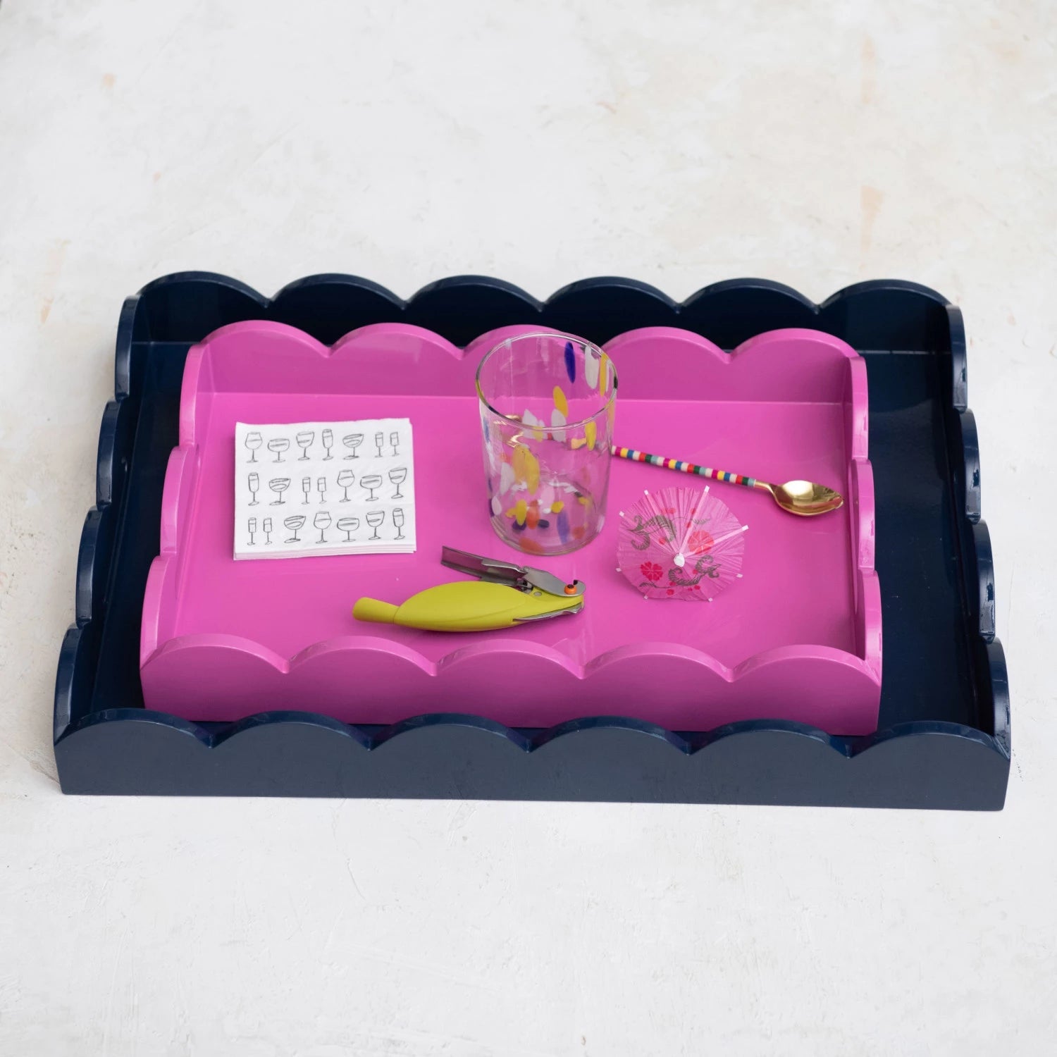 Something Splendid Co. Scalloped Tray - Thumbnail 5