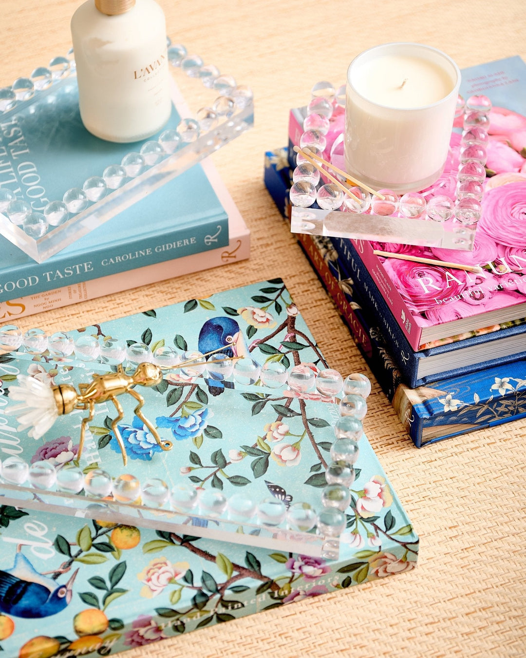 Medium Bubble Lucite Tray - Something Splendid Co.