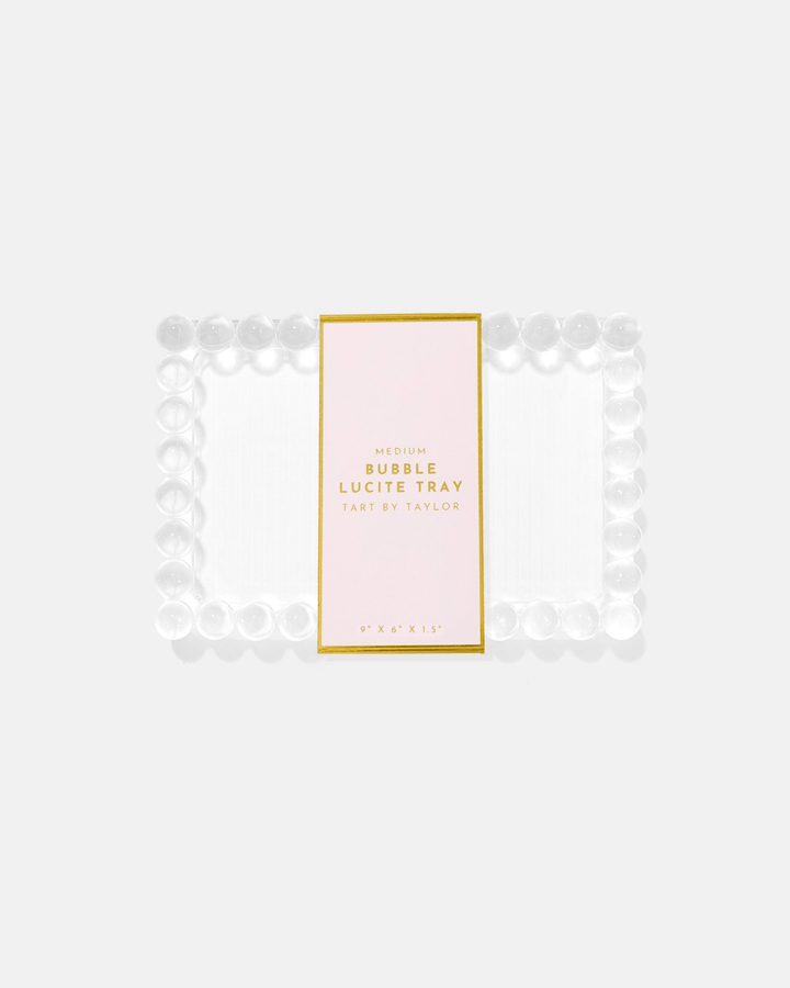 Medium Bubble Lucite Tray - Something Splendid Co.