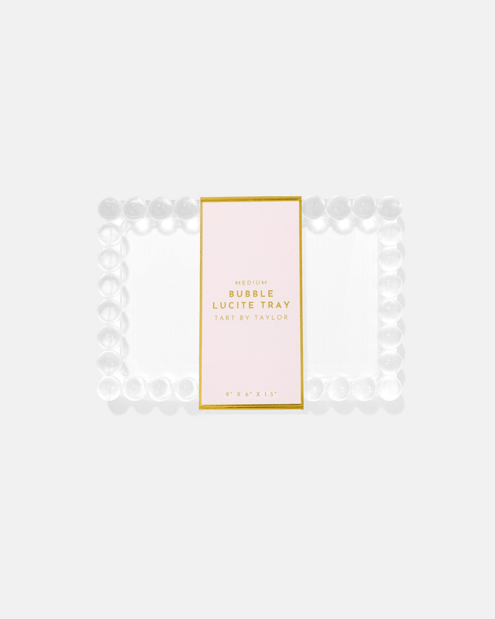 Medium Bubble Lucite Tray - Something Splendid Co.