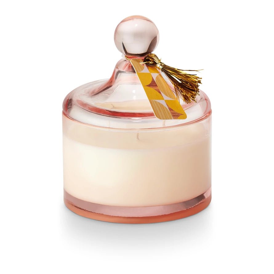 Memory Lane Lidded Glass Candle | Popcorn Garland - Something Splendid Co.