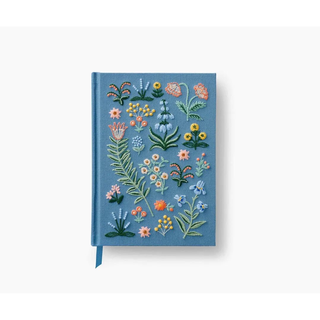 Menagerie Garden Embroidered Journal - Something Splendid Co.