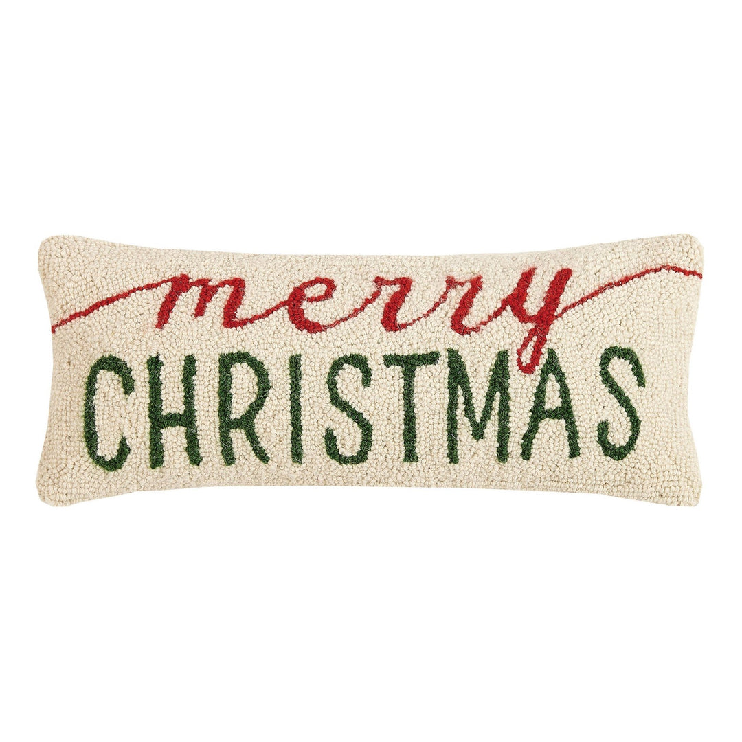 Merry Christmas Hook Pillow - Something Splendid Co.