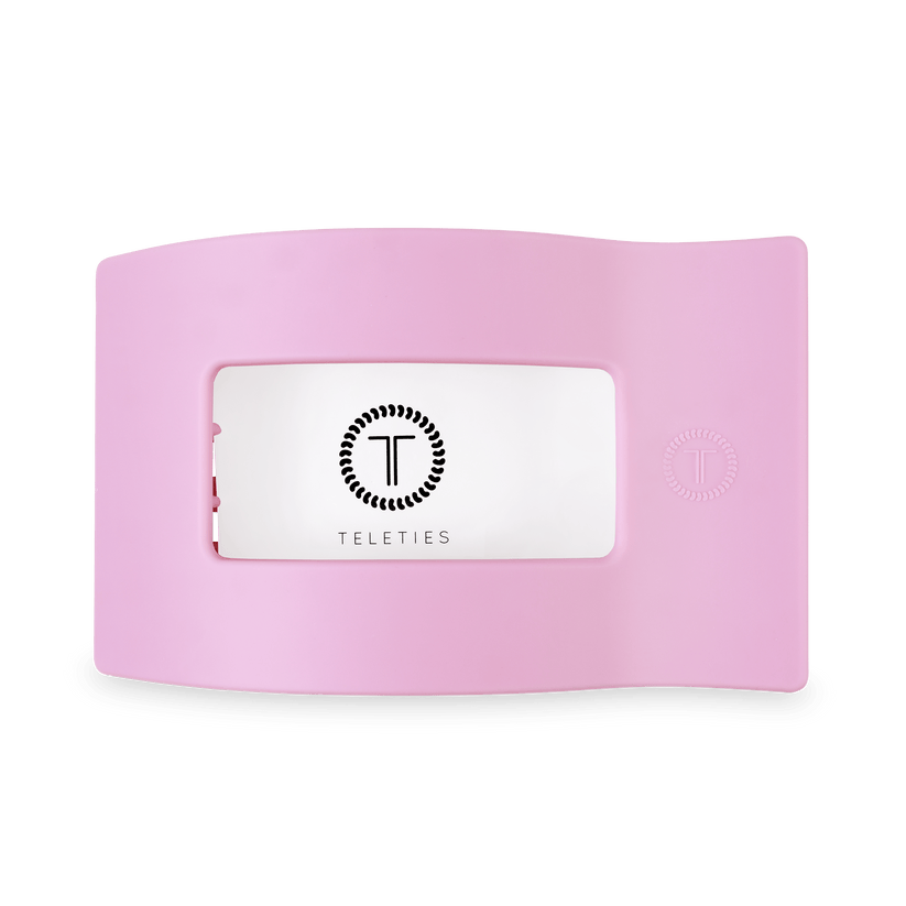 Merry Pinkmas Large Flat Rectangle Hair Clip - Something Splendid Co.