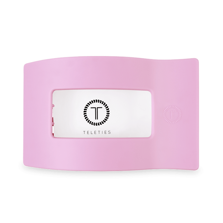 Merry Pinkmas Large Flat Rectangle Hair Clip - Something Splendid Co.