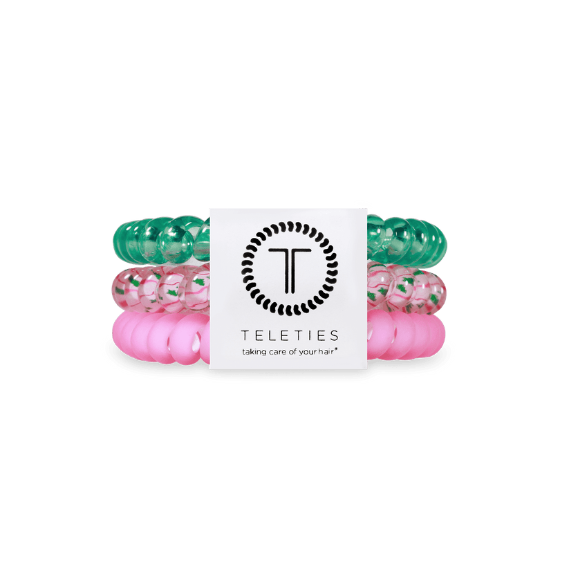 Merry Pinkmas Small Hair Ties - Something Splendid Co.