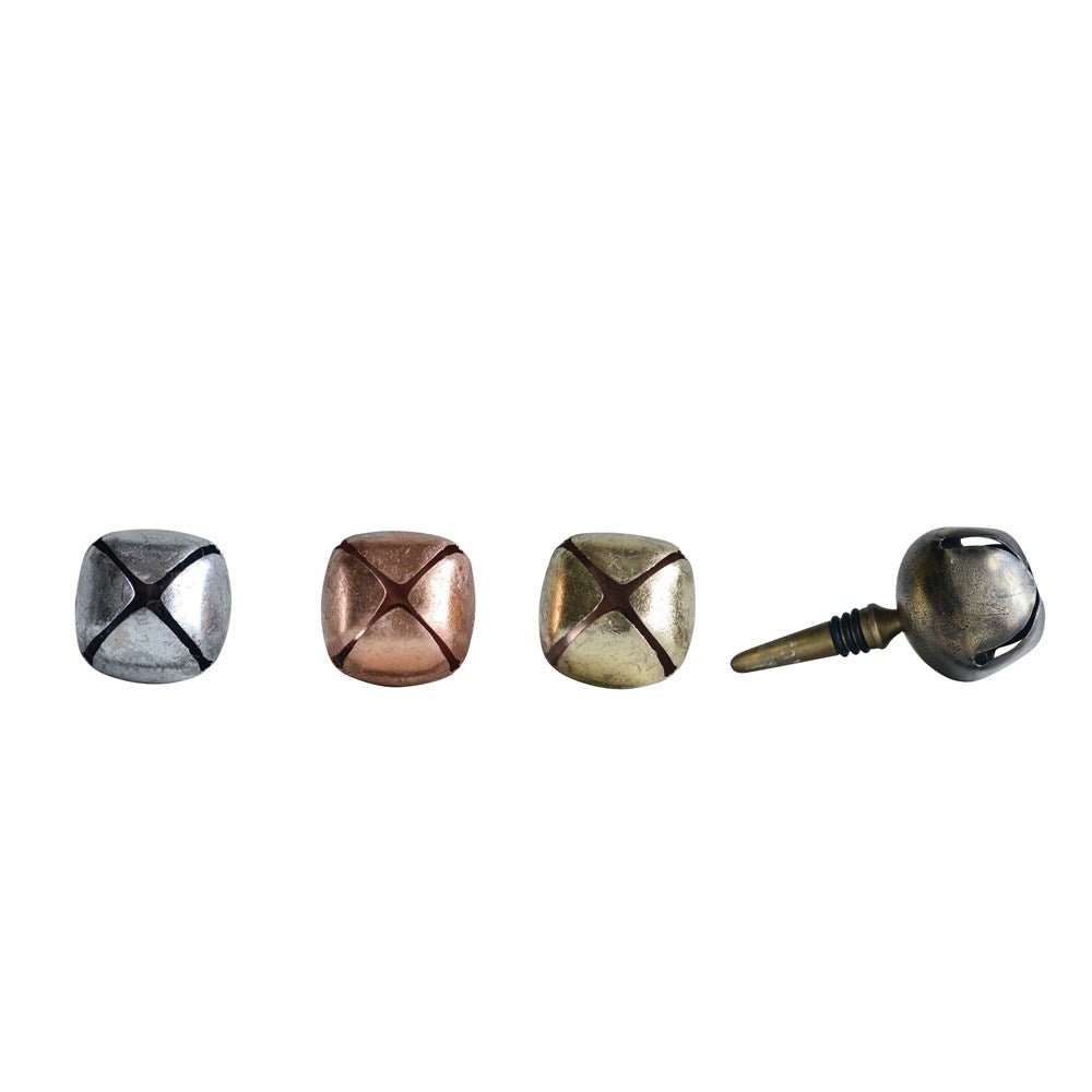 Metal Bell Bottle Stopper, 4 Colors - Something Splendid Co.