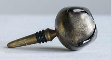 Metal Bell Bottle Stopper, 4 Colors - Something Splendid Co.