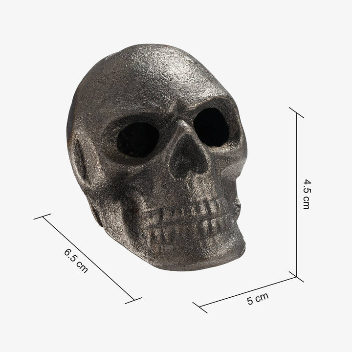 Metal Fireproof Fire Pit Skulls | Set of 8 | Halloween, Fall - Something Splendid Co.