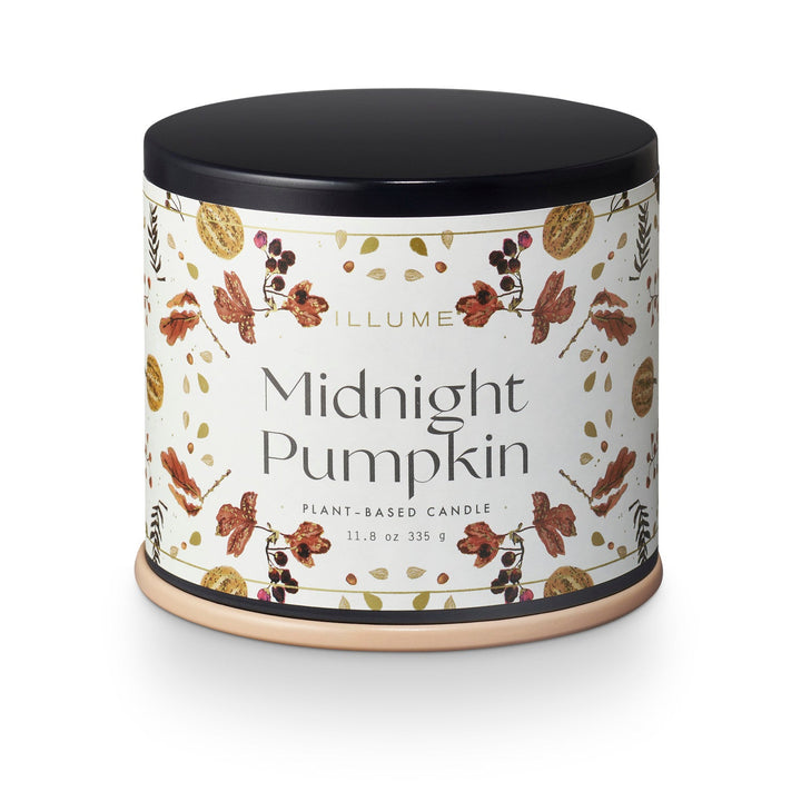 Midnight Pumpkin Vanity Tin Candle - Something Splendid Co.