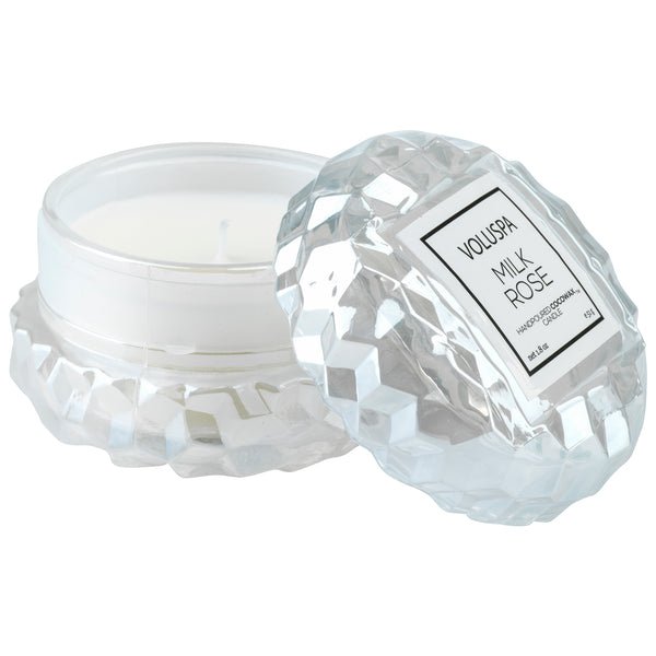 Milk Rose Macaron Candle - Something Splendid Co.