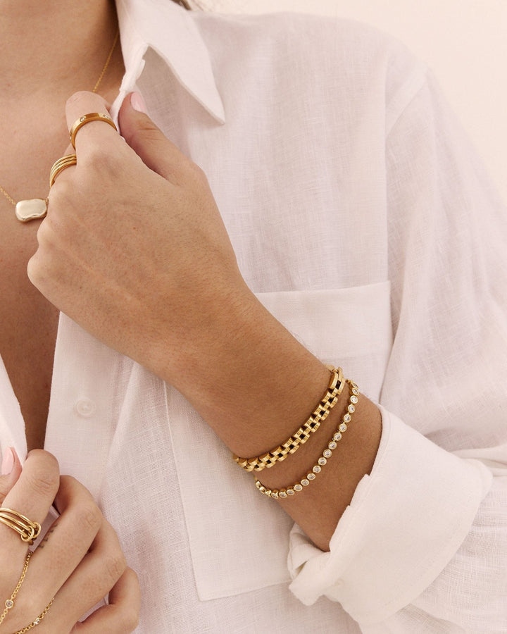 Mini Bennett Bracelet - Gold - Something Splendid Co.