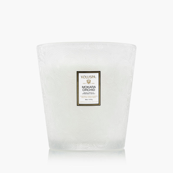 Mokara Orchid 3 - Wick Hearth Candle - Something Splendid Co.