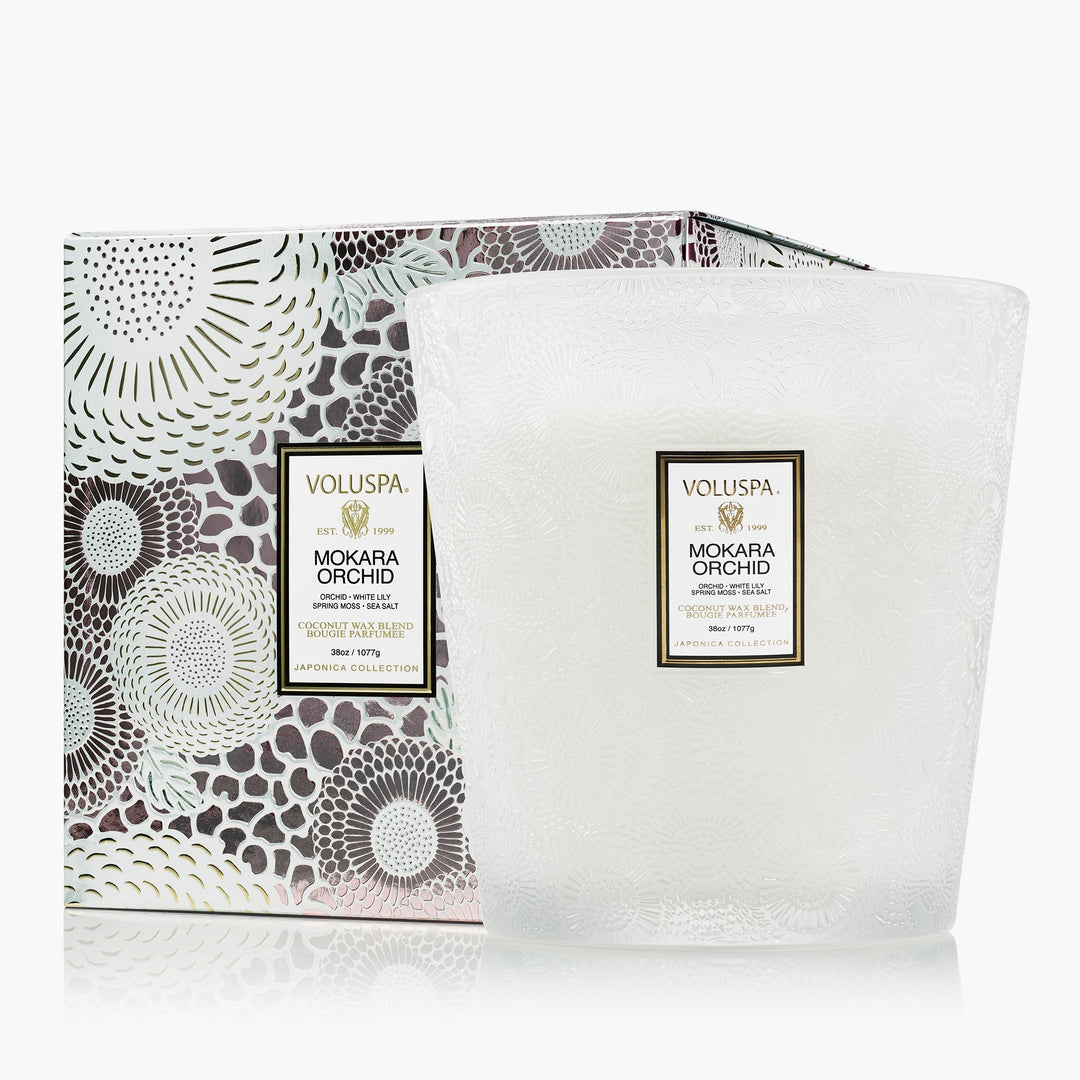 Mokara Orchid 3 - Wick Hearth Candle - Something Splendid Co.