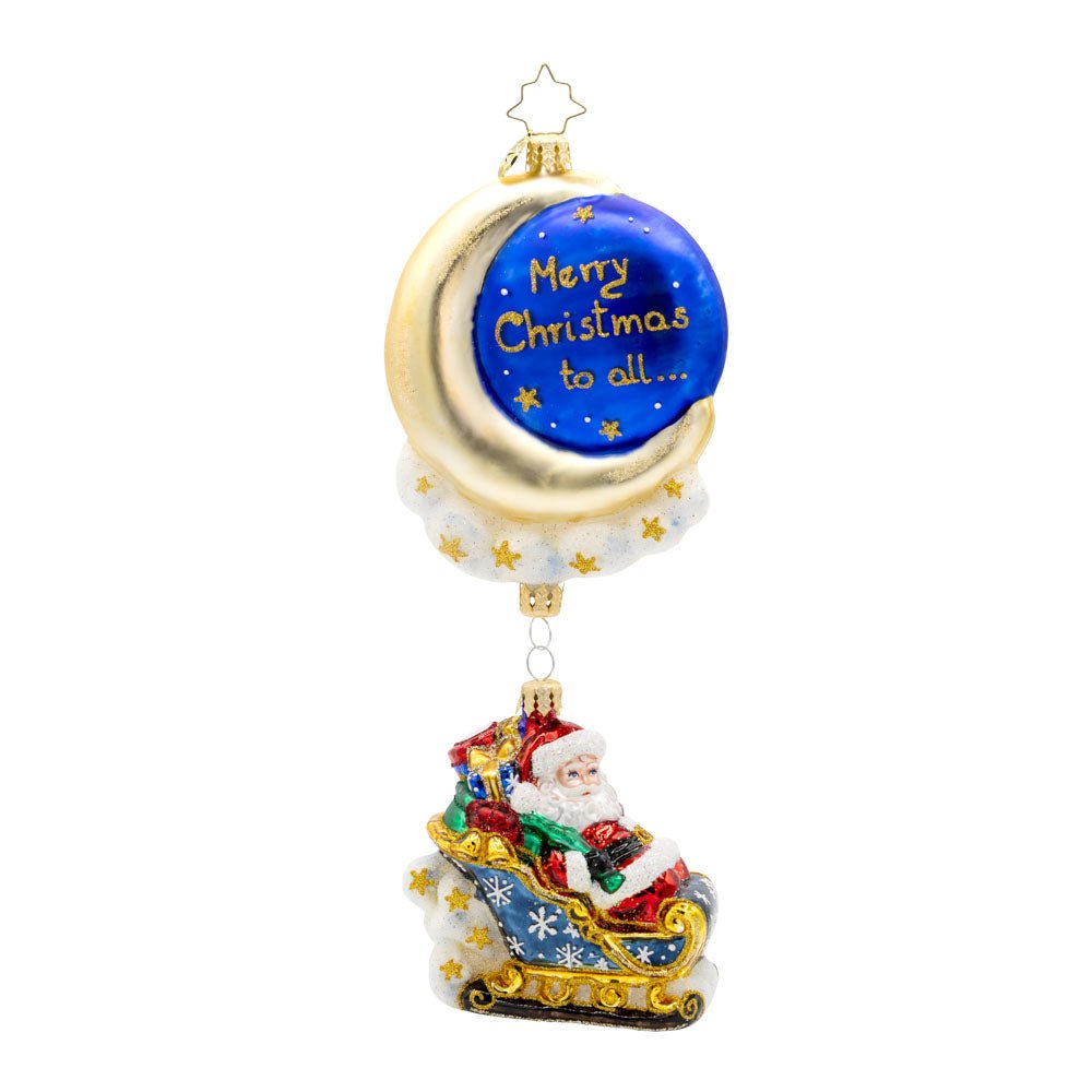 Moonlight Sleigh Ride Ornament - Something Splendid Co.