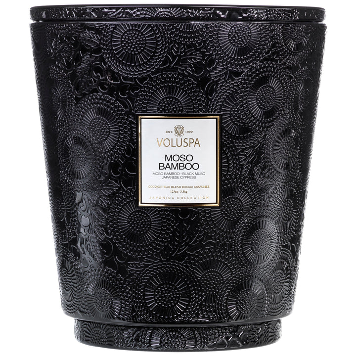 Moso Bamboo 5 Wick Candle - Something Splendid Co.